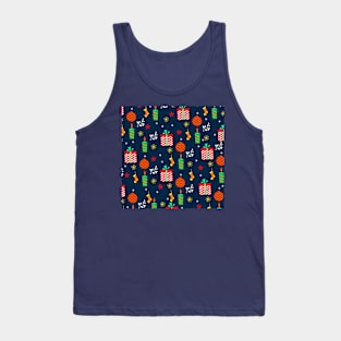 Christmas Candle and Gifts Tank Top